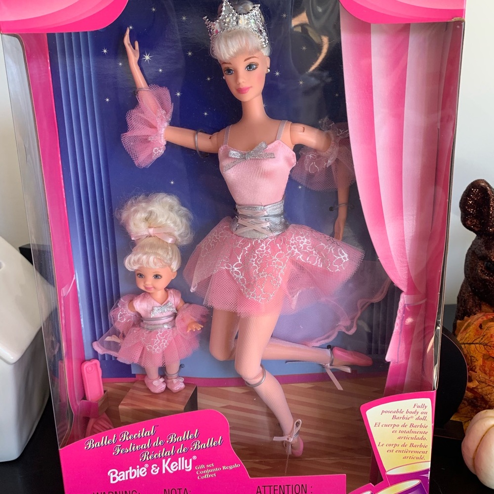 1997 Vintage Ballet Recital Barbie & Kelly unopened